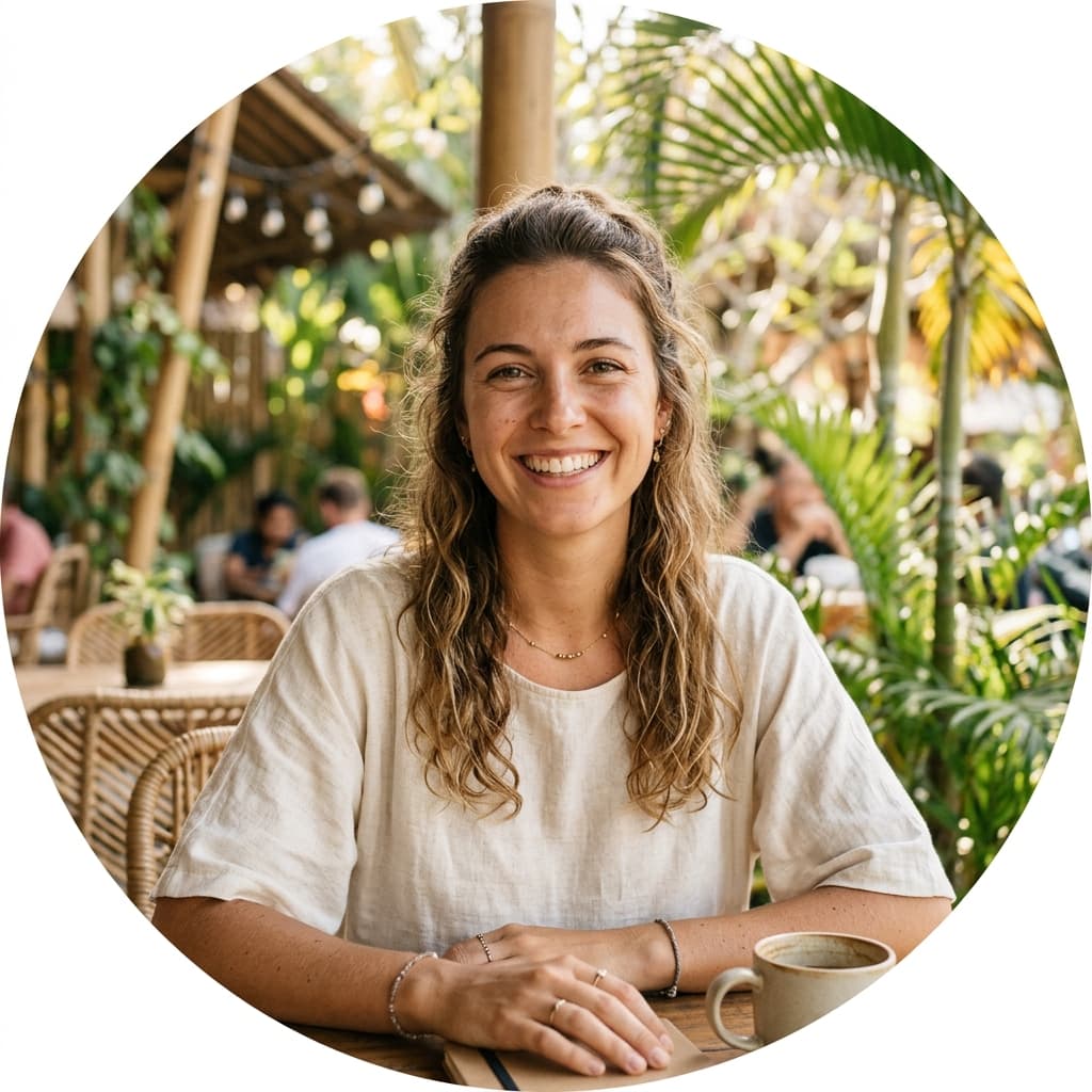 Sarah J. Digital Nomad in Bali